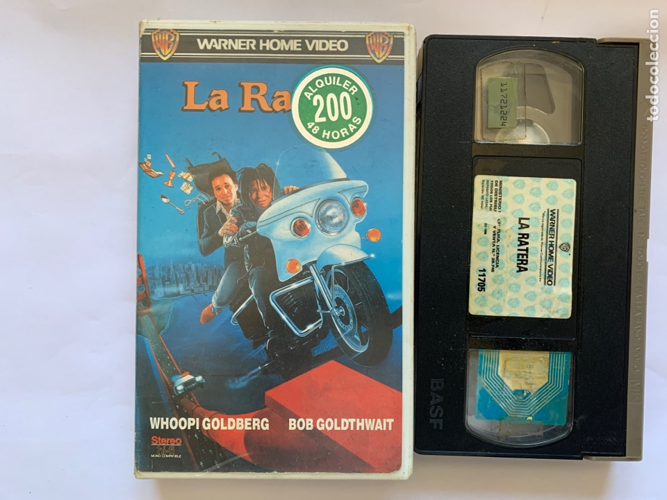 Cine: La Ratera pel&iacute;cula VHS Warner home v&iacute;deo
