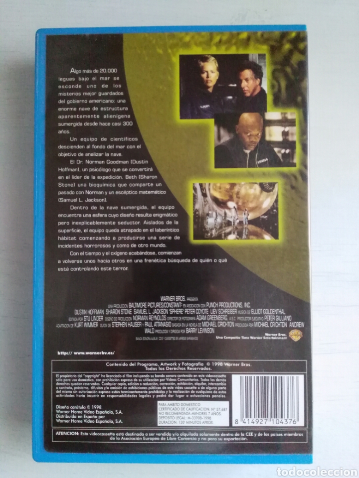 Cine: Sphere 1a Edici&oacute;n - Foto 2