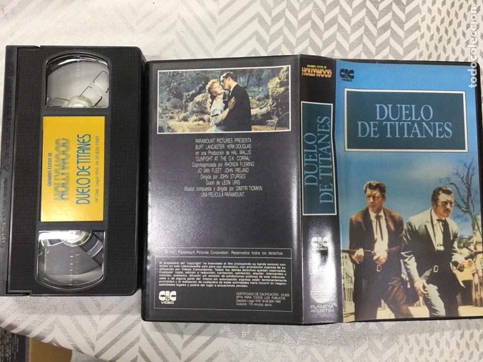 Cine: VHS DUELO DE TITANES - Foto 1