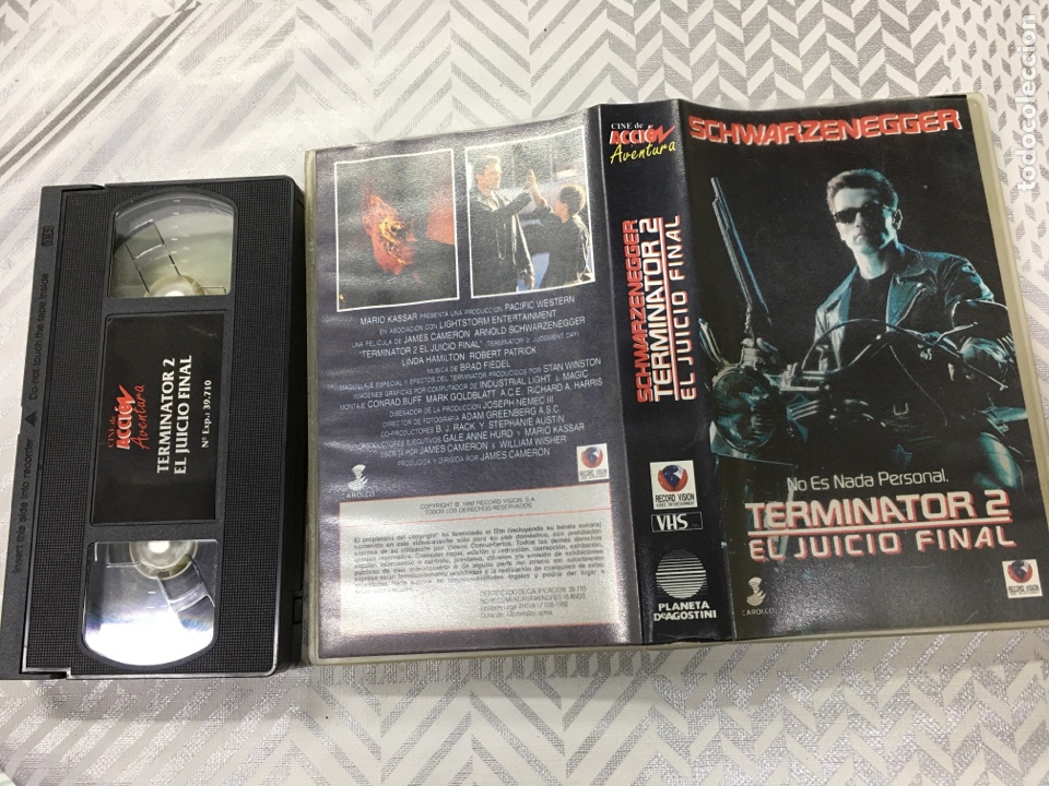 Cine: VHS TERMINATOR 2 EL JUICIO FINAL