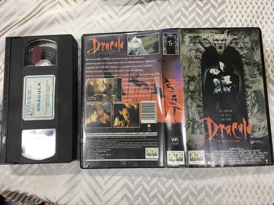 Cine: VHS DRACULA 1992