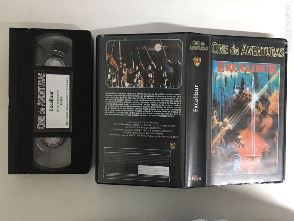 Cine: VHS EXCALIBUR - Foto 1