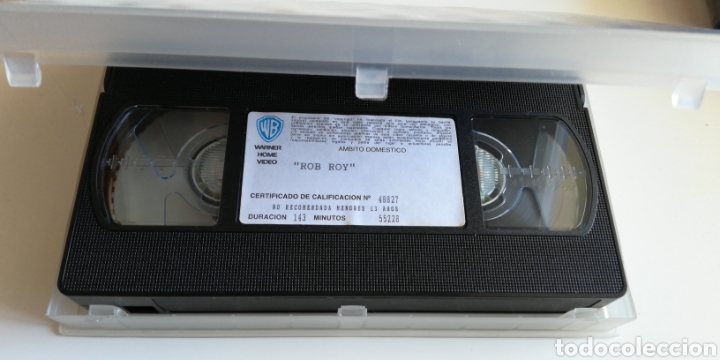 Cine: VHS - Rob Roy - Foto 3