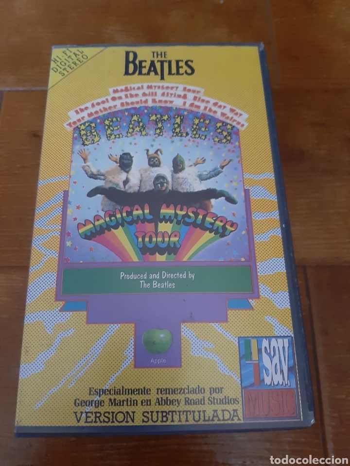 Cine: VHS The Beatle Magical Mystery Tour