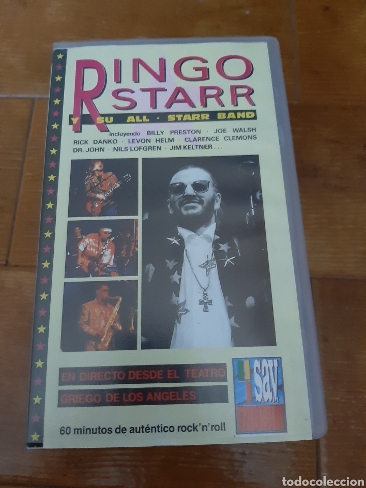 Cine: VHS The Beatle, Ringo Stsr y su all Star Band