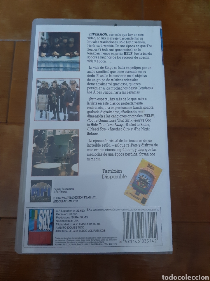 Cine: VHS The Beatle, Help - Foto 2