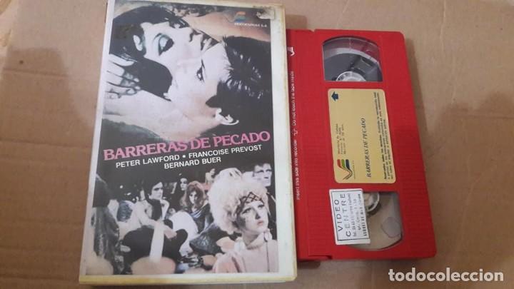 Cinema: Barreras de Pecado VHS Adriano Bolzoni
