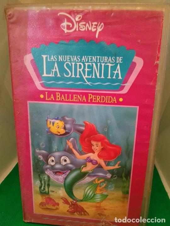 Cine: Vhs la sirenita Disney las nuevas aventuras
