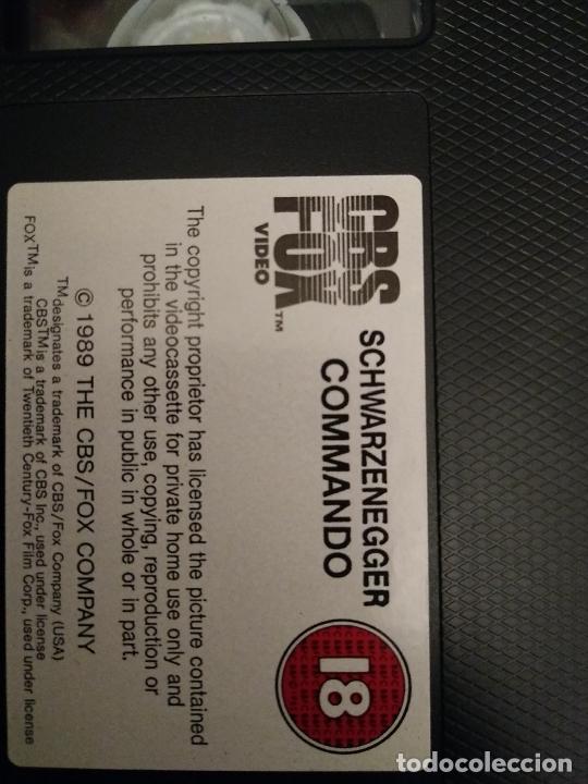 Cine: commando vhs schwarzenegger - Foto 2