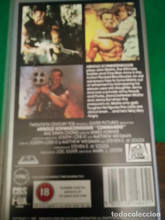 Cine: commando vhs schwarzenegger - Foto 3