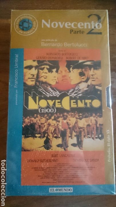Cinema: VHS Novecento parte 2 precintado