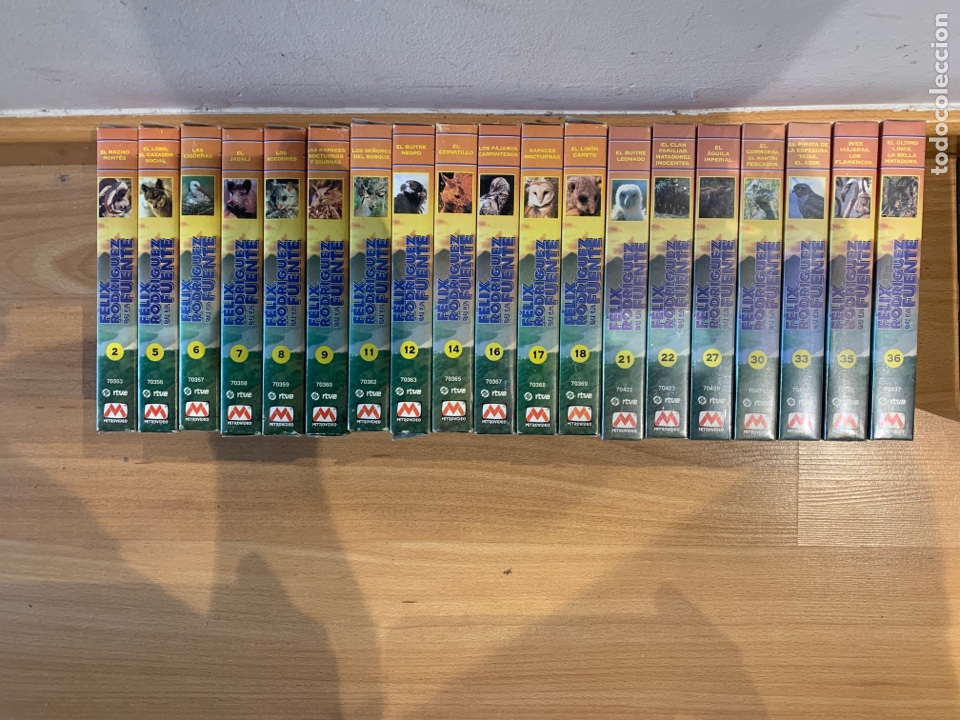 Cine: Lote de pel&iacute;culas VHS F&eacute;lix Rodr&iacute;guez de la Fuente