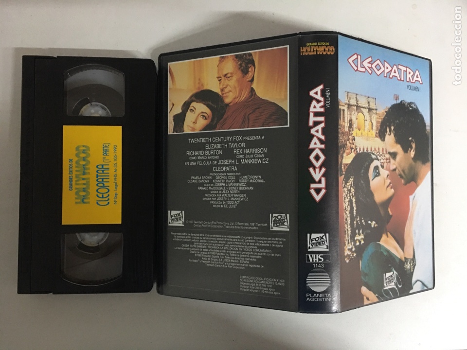 Cine: VHS CLEOPATRA - Foto 1