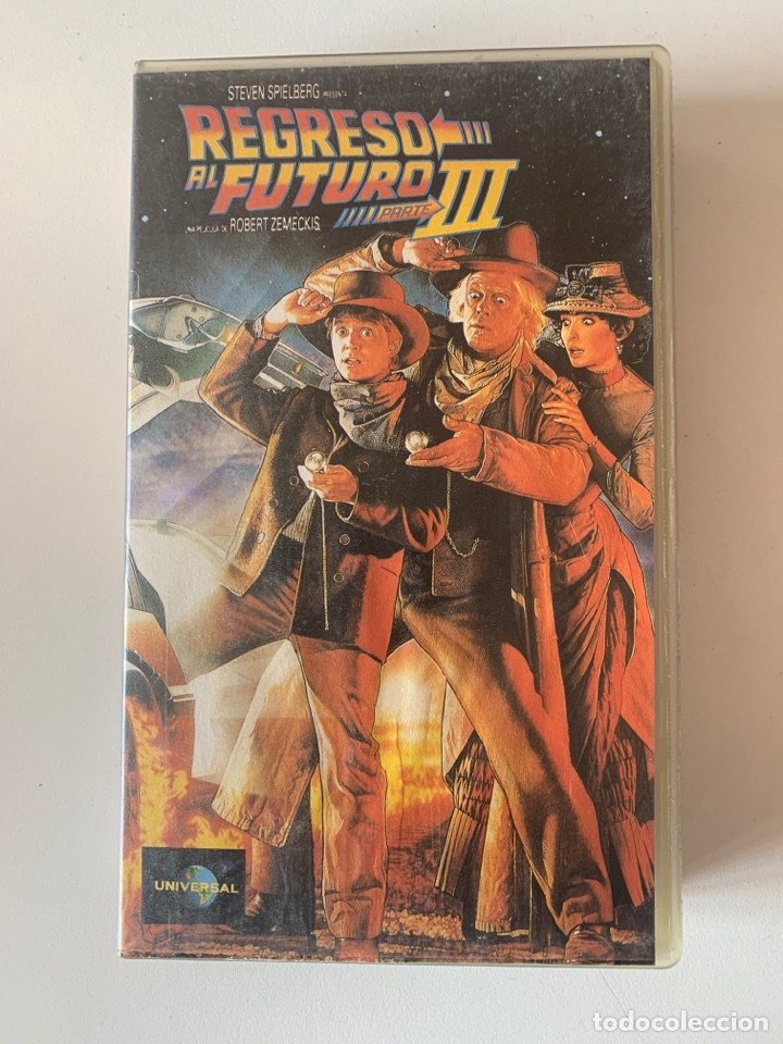 Cine: Regreso al futuro III pel&iacute;culas VHS
