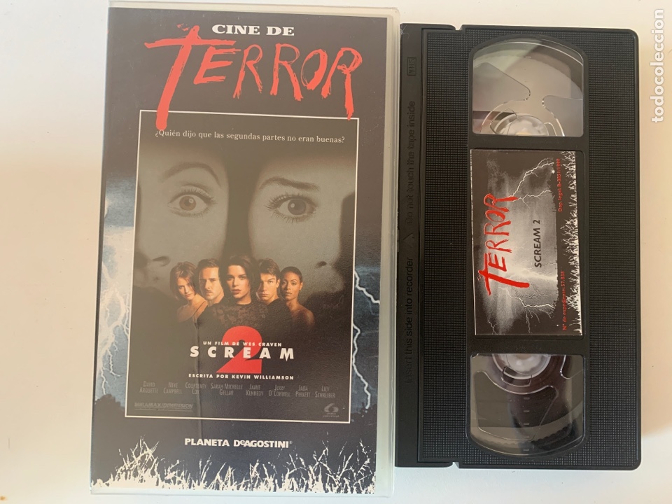 Cinema: Scream 2 Cine de terror pel&iacute;culas VHS