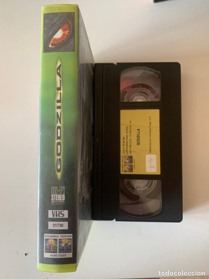 Cine: Godzilla pel&iacute;cula VHS - Foto 2