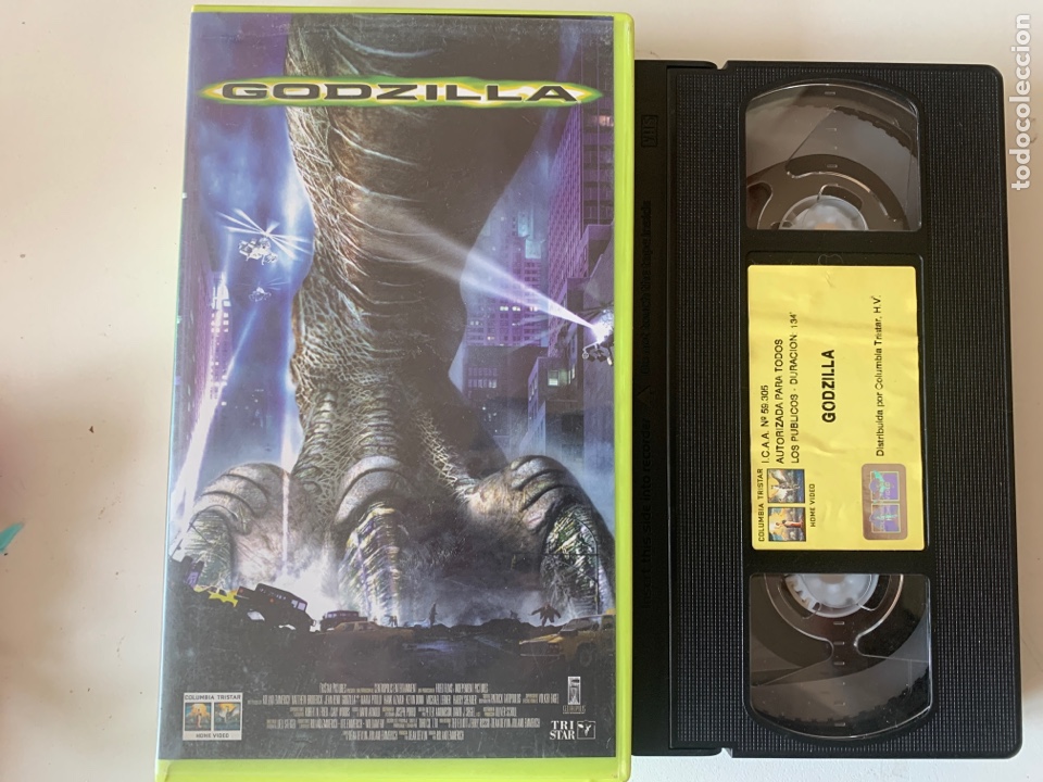 Cine: Godzilla pel&iacute;cula VHS - Foto 1