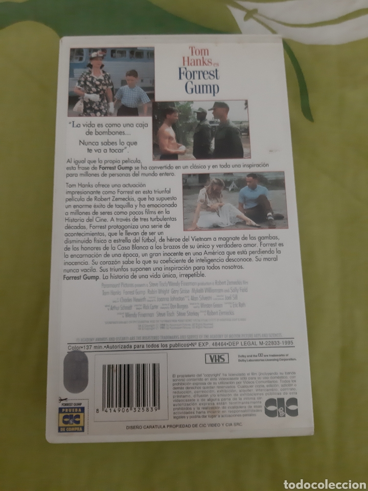 Cine: VHS. Forrest Gump - Foto 2