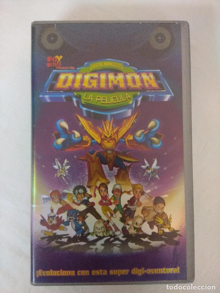 Cine: VHS/DIGIMON MONSTERS/LA PELICULA. - Foto 1