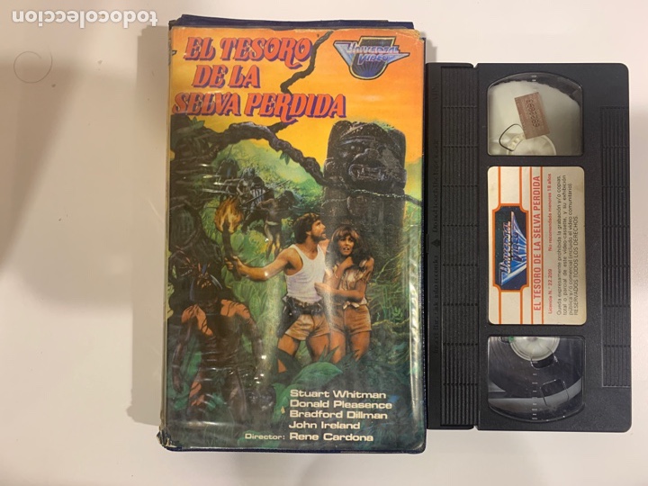Cine: El tesoro de la selva perdida Y voy HS universal libre Ren&eacute; Cardona