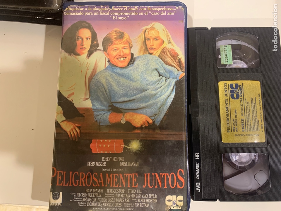 Kino: Peligrosamente juntos pel&iacute;cula VHS primera edici&oacute;n