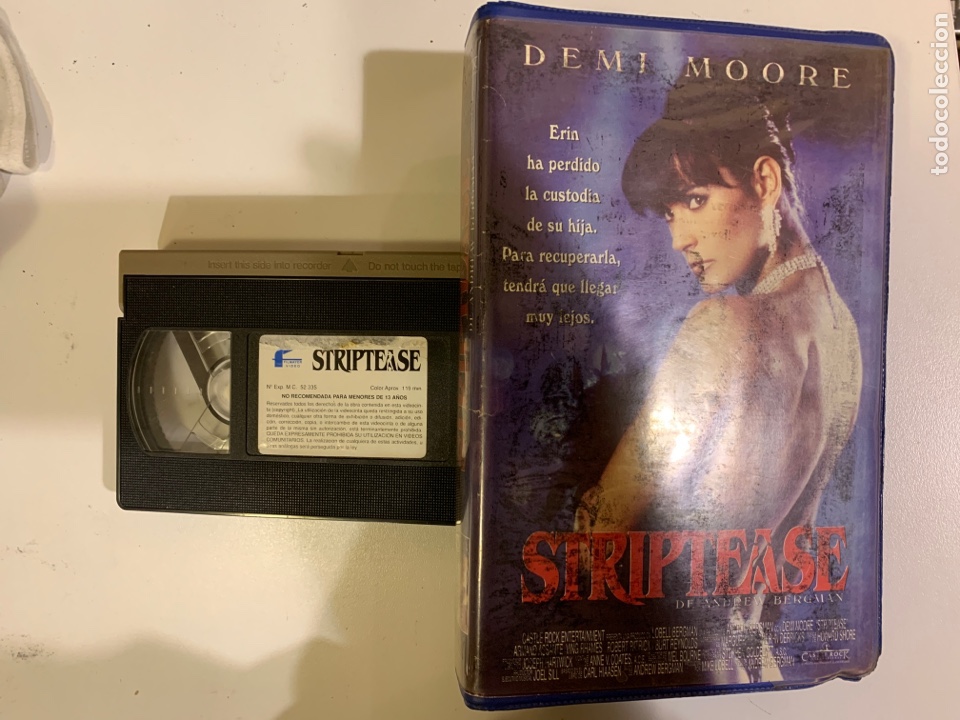Cine: Striptease demi moore vhs - Foto 1