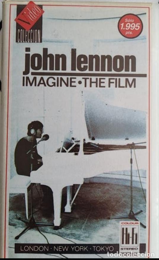 Cine: Vhs John Lennon. Imagine. - Foto 1