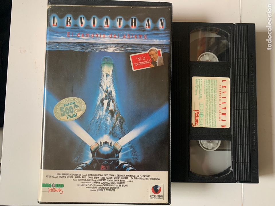 Cine: Leviathan pel&iacute;cula vhs - Foto 1