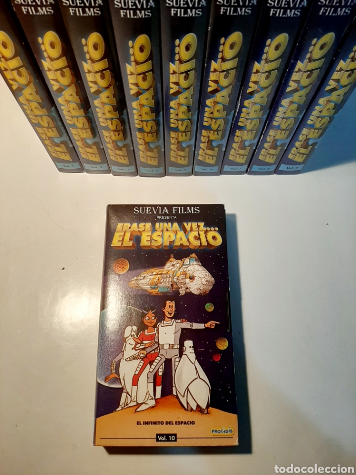 erase una vez el espacio vhs - 10 cintas - suev - Comprar Películas de