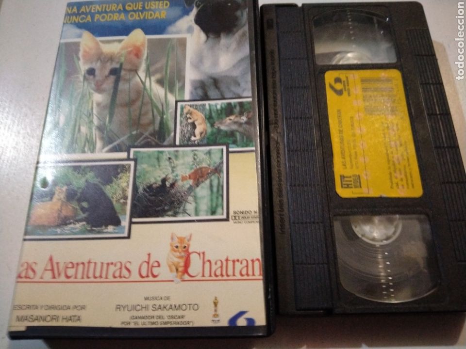 Cinema: VHS- Las aventuras de Chatran- Masanori Hata