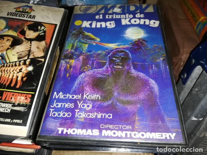 Cine: EL TRIUNFO DE KING KONG VHS ORIGINAL