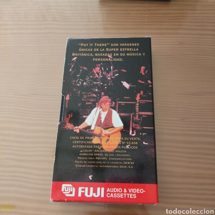 Cine: VHS - Paul McCartney &rdquo;Put It There&rdquo; - Foto 2