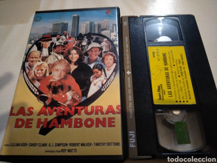 Cinema: VHS- Las aventuras de Hambone- O.J. Simpson