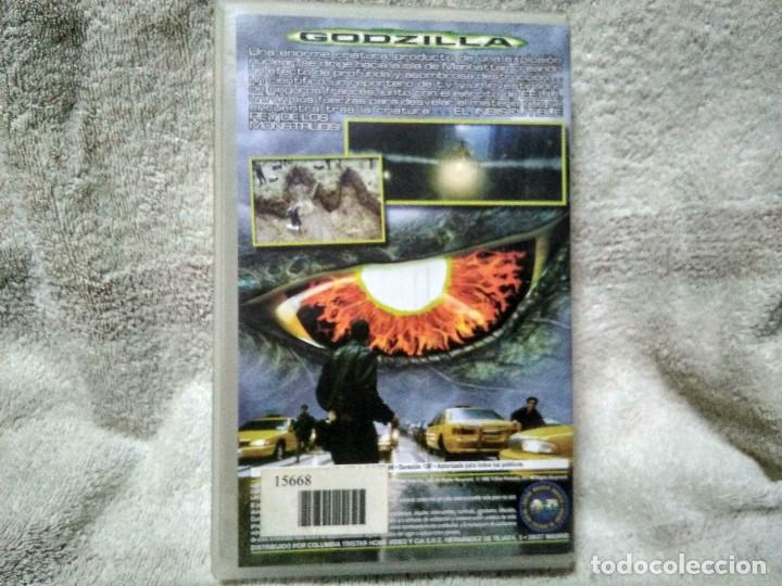 Cine: PELICULA GODZILLA cinta VHS - Foto 2