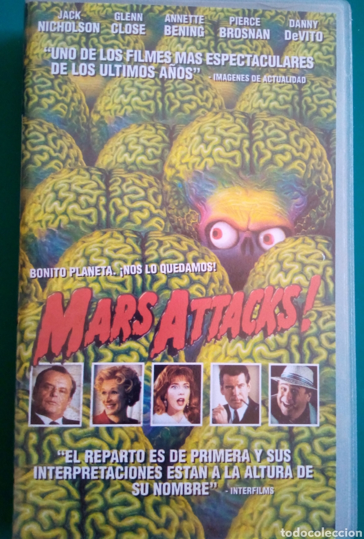 Cine: Mars Attacks! Cinta VHS - Foto 1