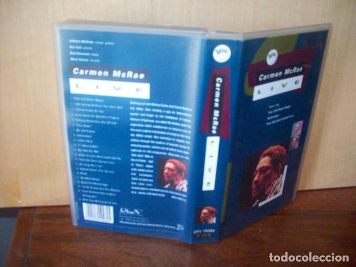 Cine: CARMEN MCRAE - LIVE - VHS - Foto 1