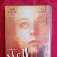 Cine: VHS PELÍCULA 1994 NELL. (EL PODER DE LA NATURALEZA). JODIE FOSTER Y LIAM NEESON. DRAMA. Lote 213026152