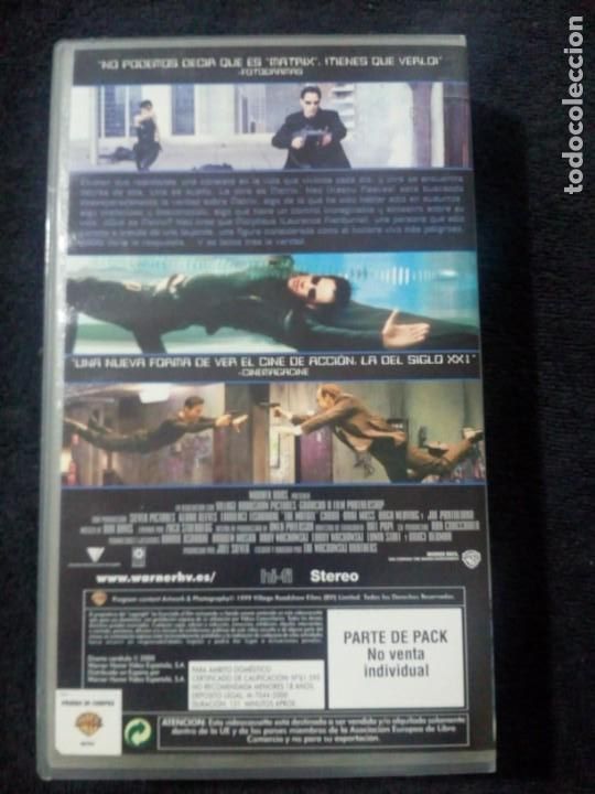 Cine: Pel&iacute;cula VHS Matrix ! - Foto 2