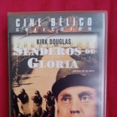 Cine: VHS PELÍCULA 1957. SENDEROS DE GLORIA. STANLEY KUBRICK. KIRK DOUGLAS, GEORGE MACREADY. BÉLICO/DRAMA.. Lote 213545910