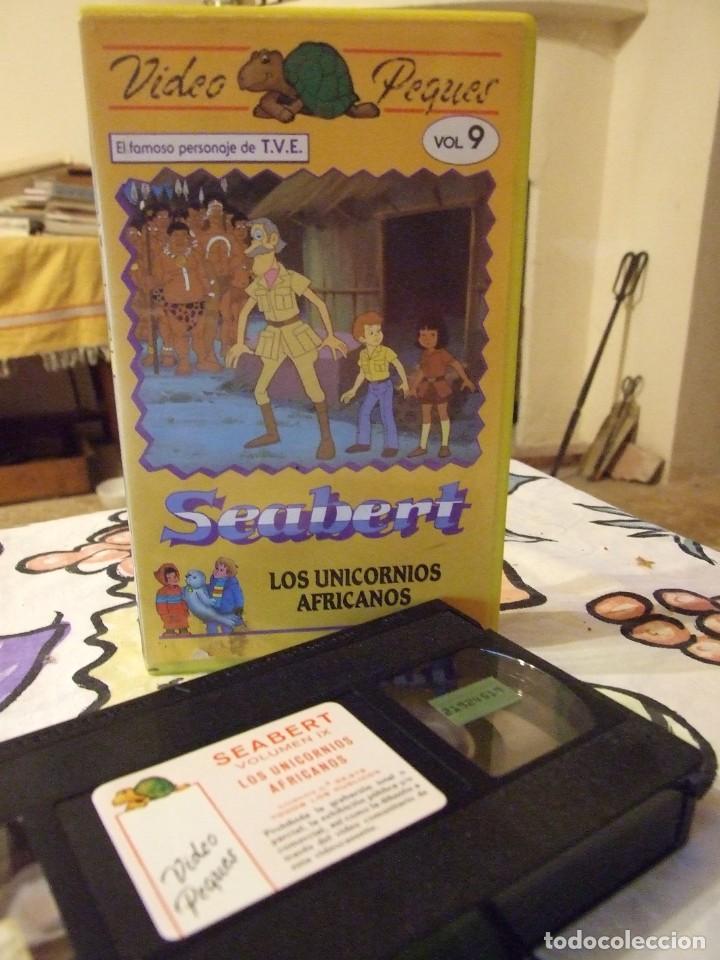 Cine: SEABERT LOS UNICORNIOS AFRICANOS N&ordm; 9 - VIDEO PEQUES 1989