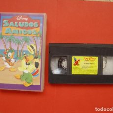 Cine: CINTA VHS: SALUDOS AMIGOS (WALT DISNEY, 1986) ORIGINAL ¡COLECCIONISTA!