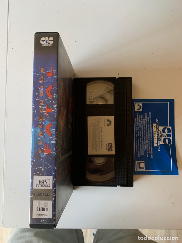 Cine: Persecuci&oacute;n fatal VHS - Foto 2