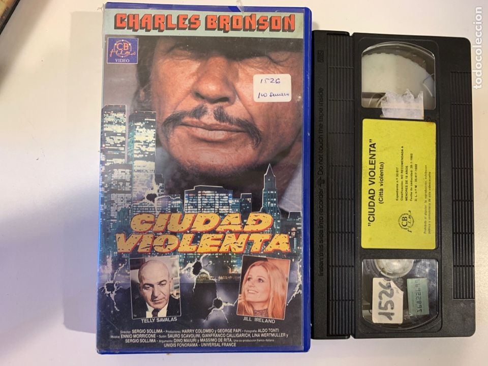 Cine: Ciudad violenta Charles Bronson vhs - Foto 1