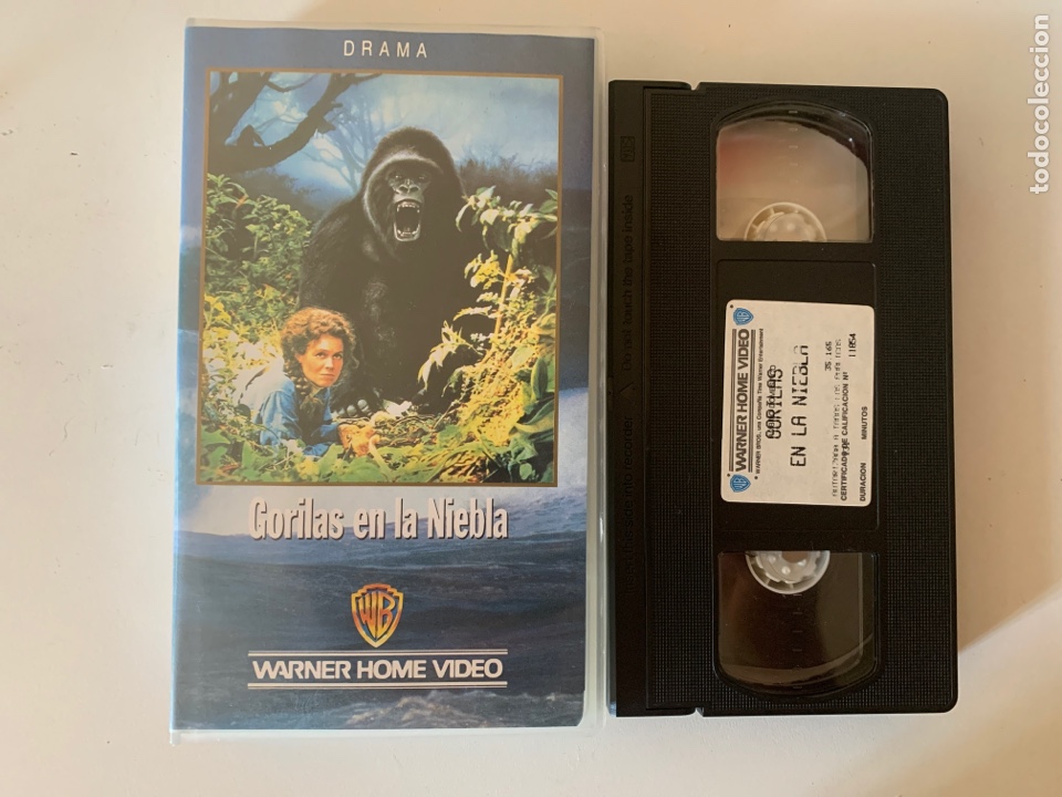 Cine: Gorilas en la niebla VHS - Foto 1