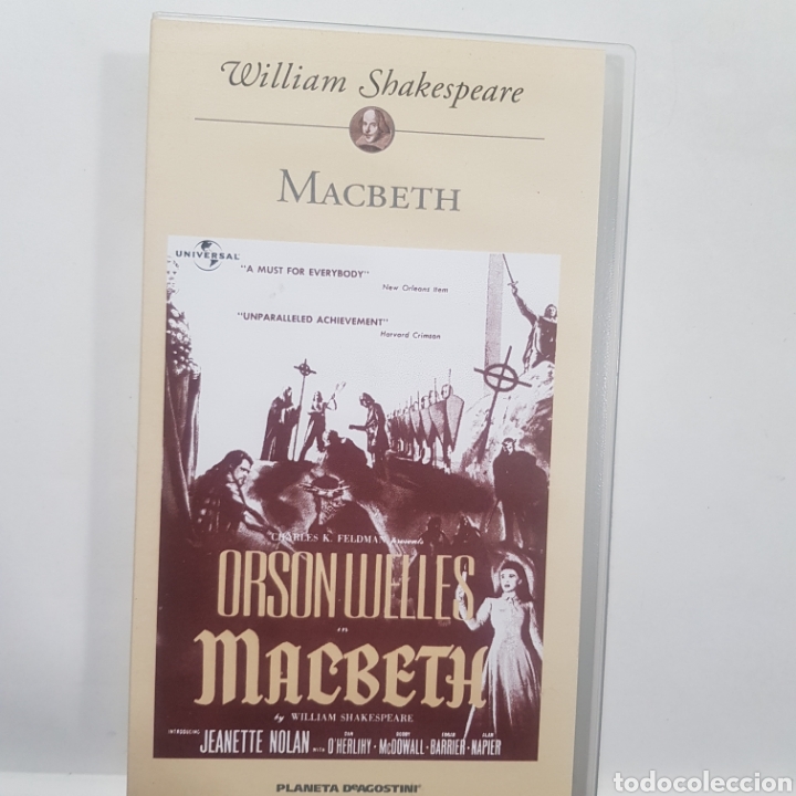 Cine: VHS 80 macbeth VHS DE SEGUNDAMANO - Foto 1