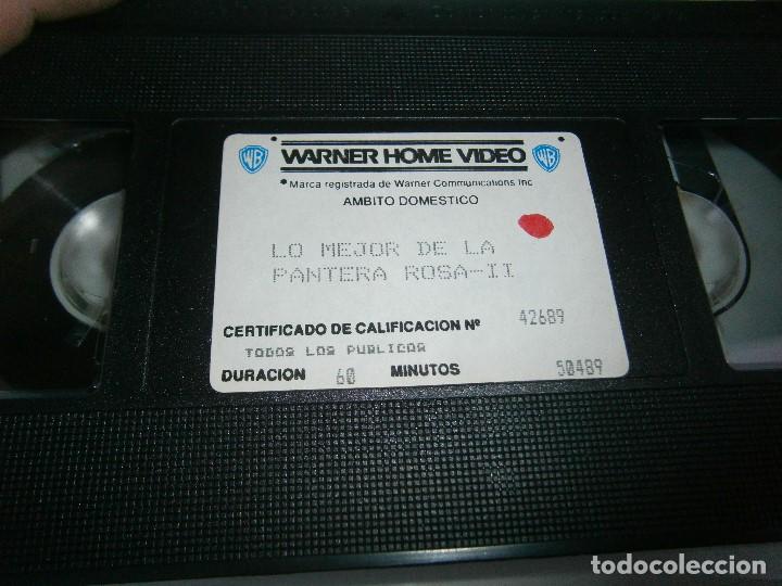 Cine: LA PANTERA ROSA VHS - Foto 2