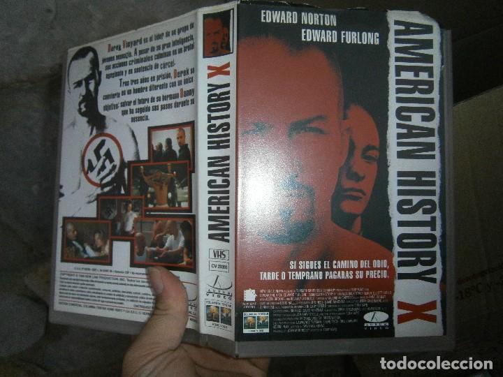 Cine: AMERICAN HISTORY X VHS CAJA GRANDE