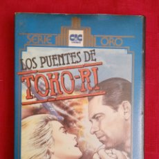 Cine: VHS PELÍCULA 1954. LOS PUENTES DE TOKO-RI. MARK ROBSON. WILLIAM HOLDEN, GRACE KELLY, MICKEY ROONEY.