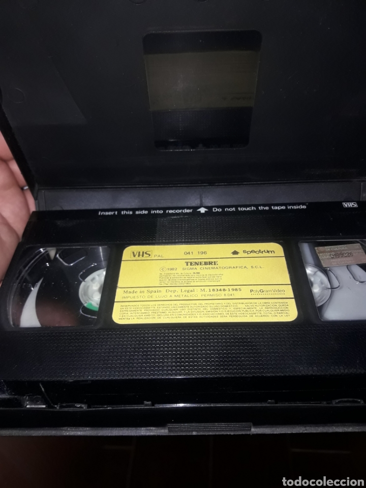Cine: Tenebre Vhs Dario Argento Polygram - Foto 3