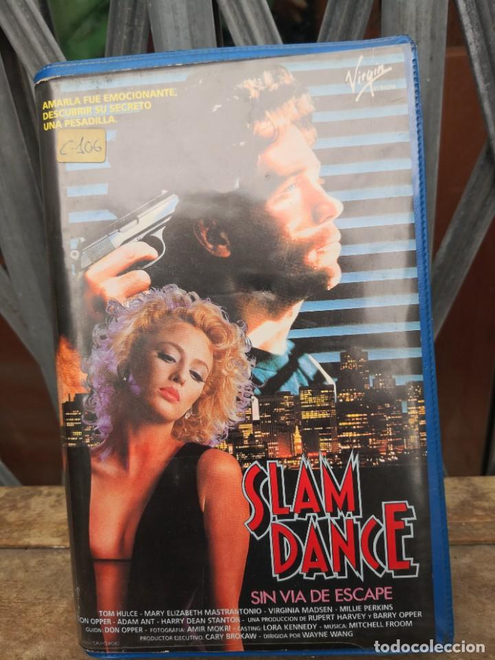 película vhs slam dance - wayne wang - tom hulc - Compra venta en